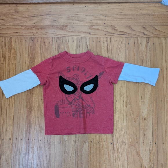 Junk Food Clothing Other - Junk Food Clothing Red Spider Mask Long Sleeve Tee